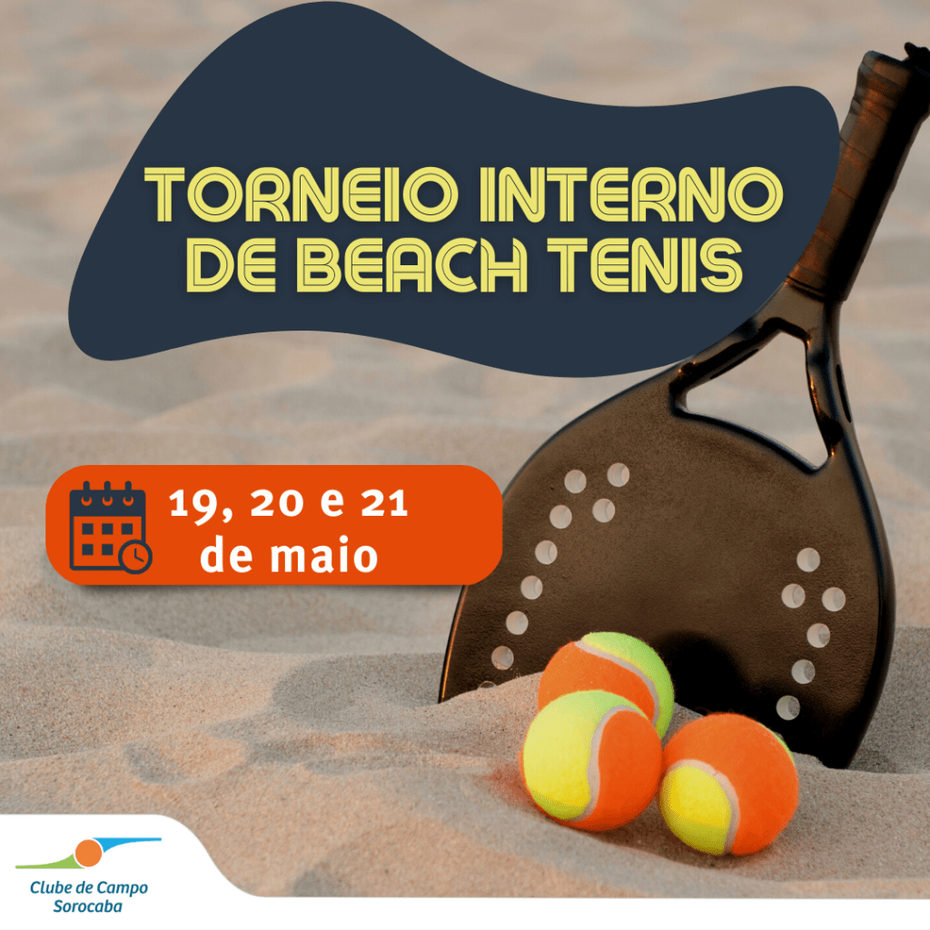 Torneio Interno de Beach Tennis CCS